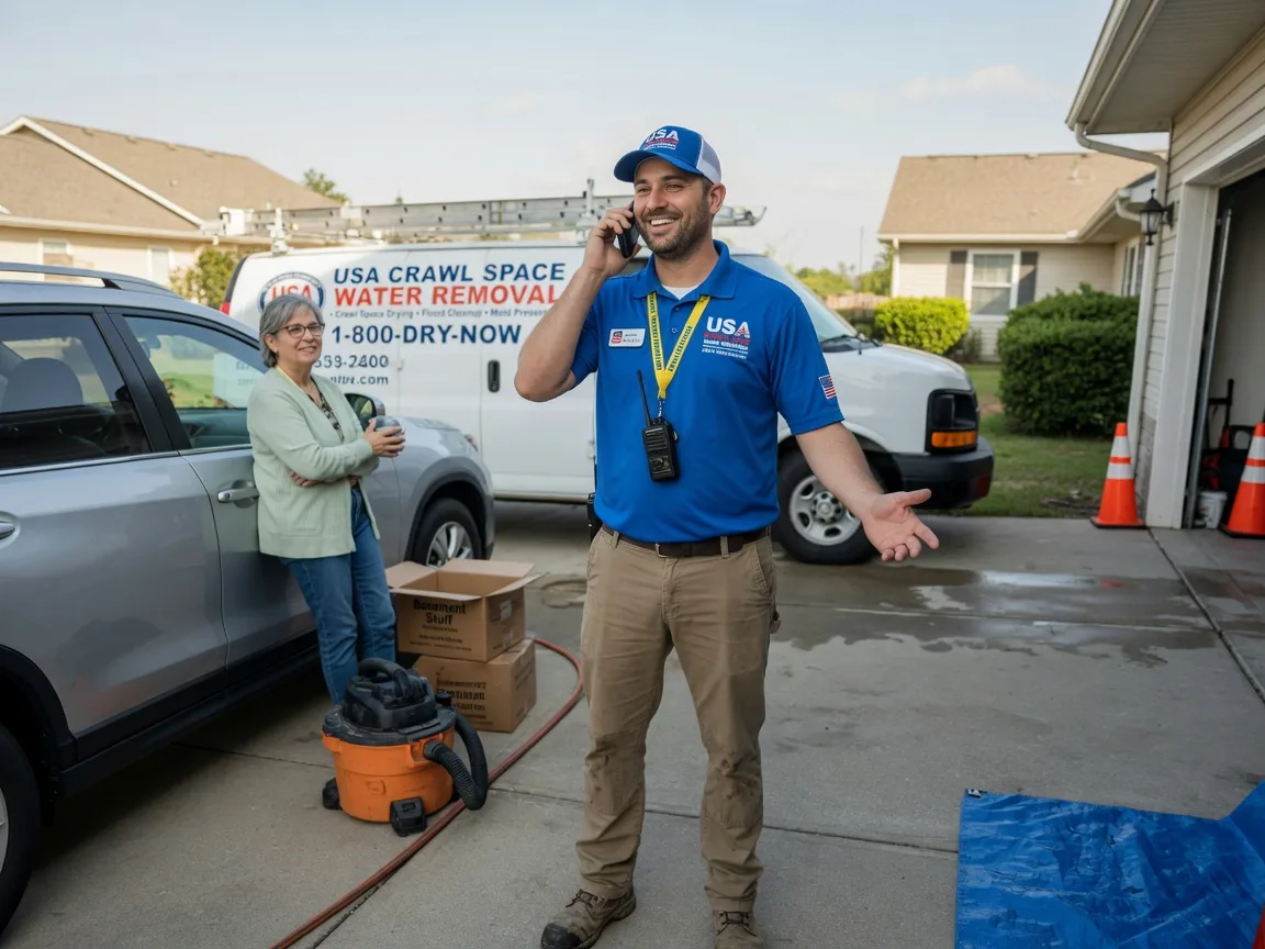 Crawl Space Water Removal Ludowici, GA FAQs